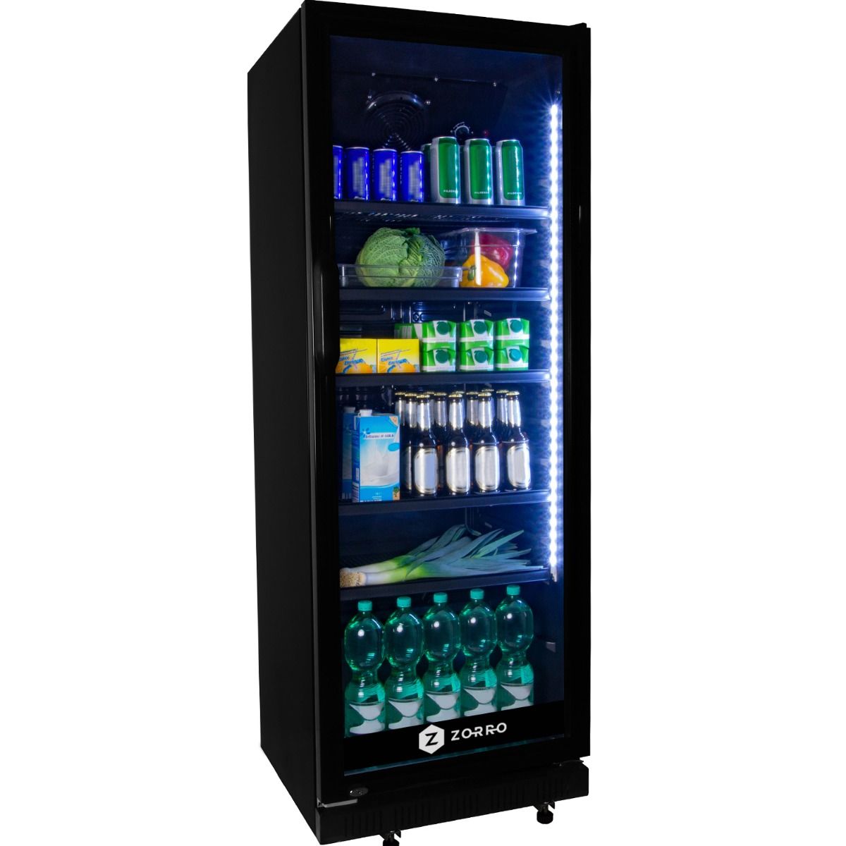 Getränkekühlschrank GK-360BB 360 Liter schwarz Online-Shop GASTRO-HERO